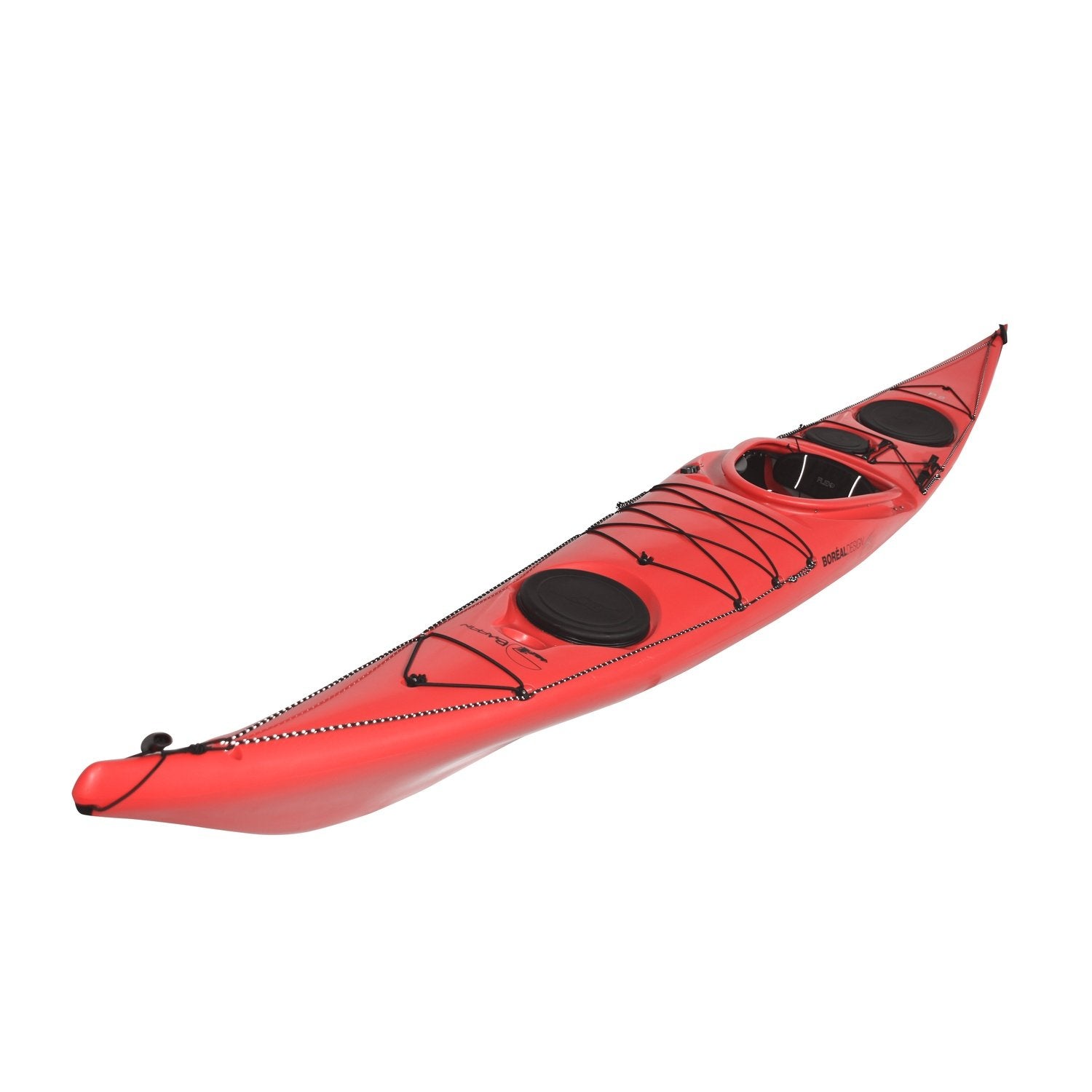 Boreal Baffin P2 Red Kayak Angle View