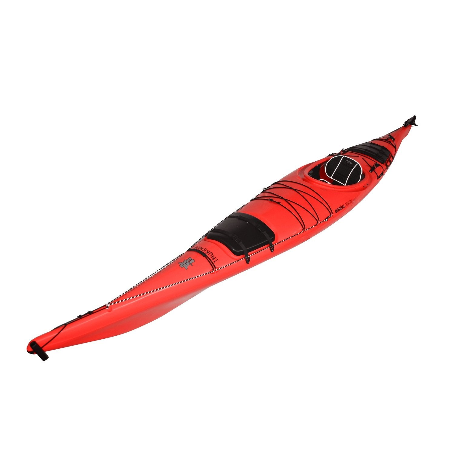 INUKSHUK Red Kayak Angle View