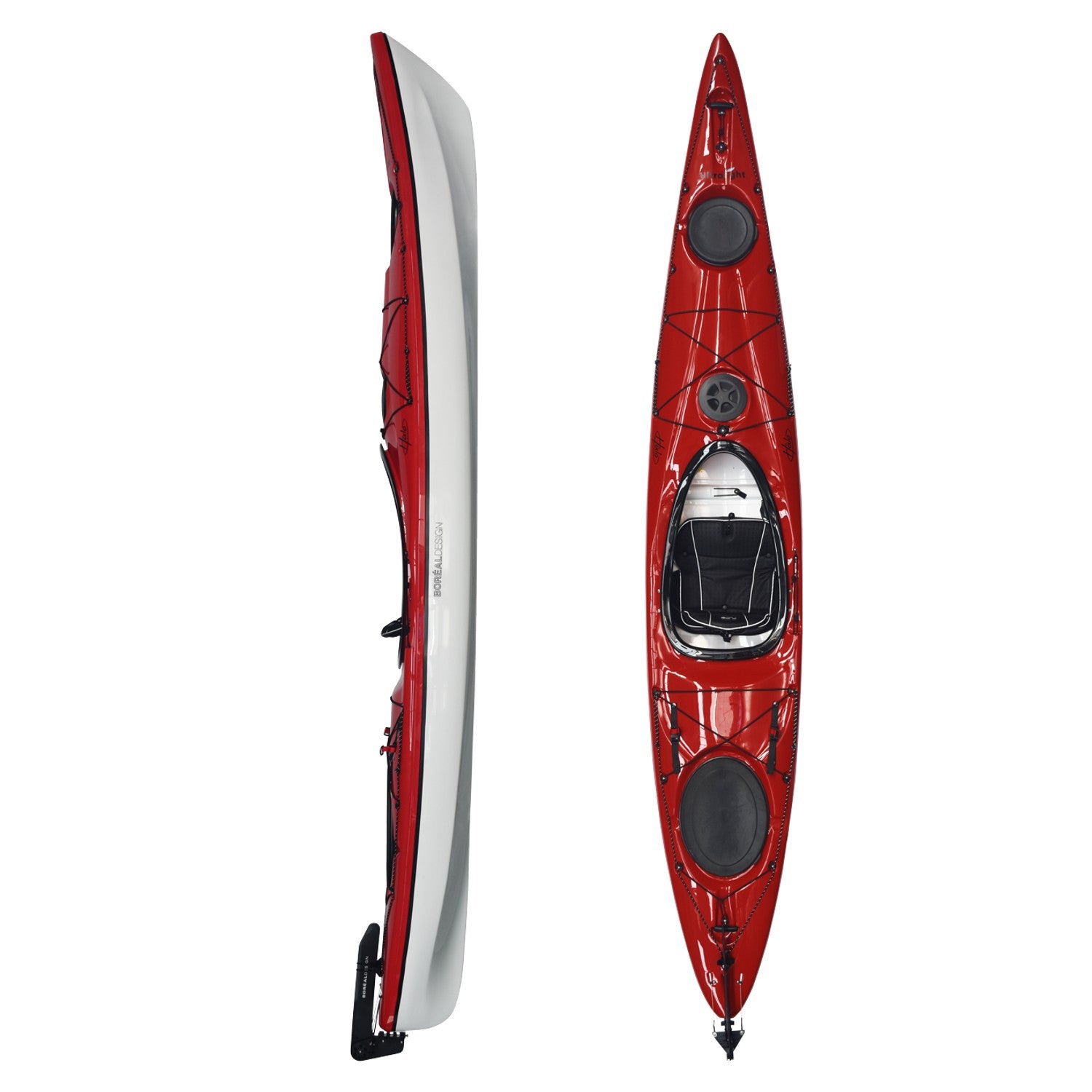 Halo 130 Ultralight Kayak Red