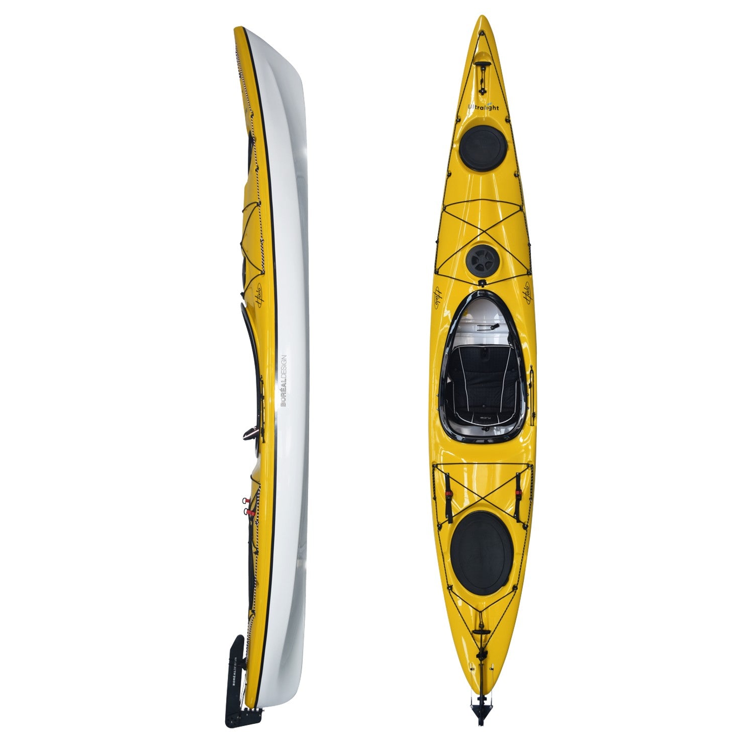 Halo 130 Ultralight Kayak Yellow 